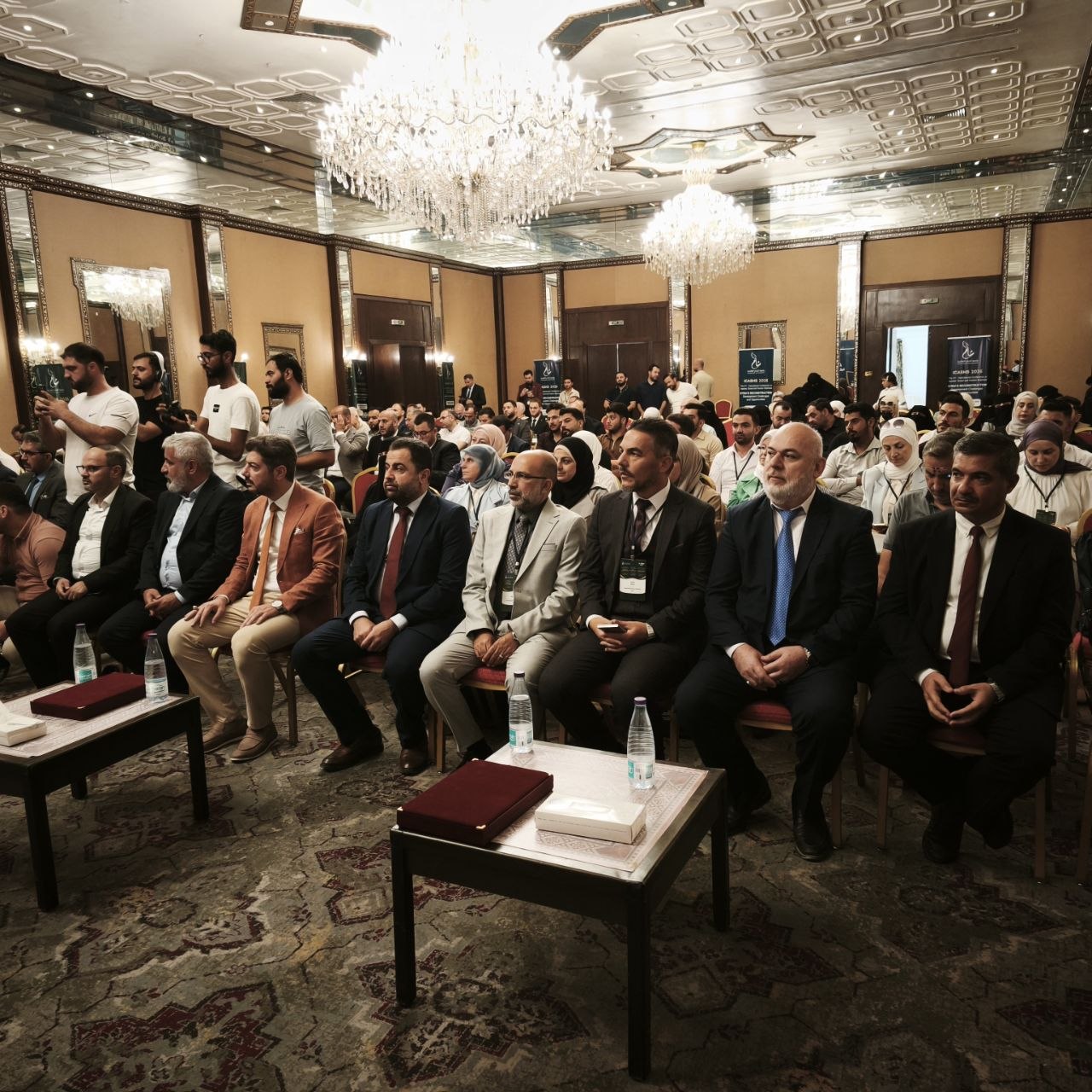رئيس جامعة إيبلا يشارك في المؤتمر الدولي الثاني لجامعة الشام العالمية حول إعادة إعمار سوريا